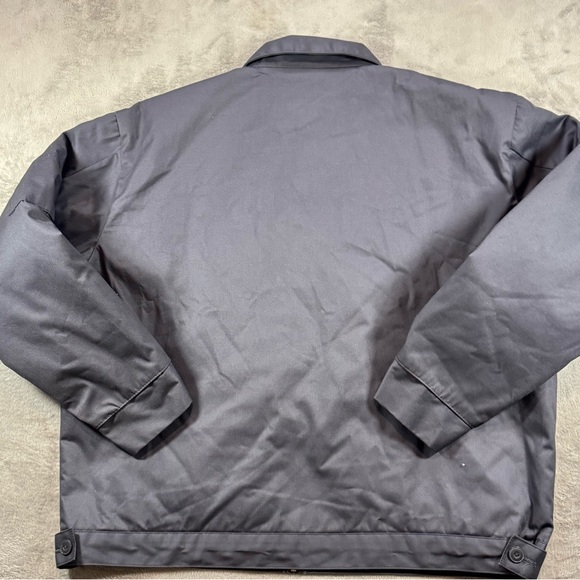 NWT By Aramark Ford Full Zip Work Jacket Gray Size XL Clean - Picture 4 of 5